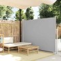 Toldo lateral retráctil de jardín gris 170x300 cm en Sombrillas | Comprar online en Foru.es