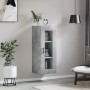 Armario de pared gris hormigón 34,5x34x90 cm de vidaXL, Aparadores - Ref: Foro24-828920, Precio: 52,38 €, Descuento: %