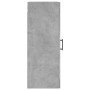 Armario de pared gris hormigón 34,5x34x90 cm de vidaXL, Aparadores - Ref: Foro24-828920, Precio: 52,38 €, Descuento: %