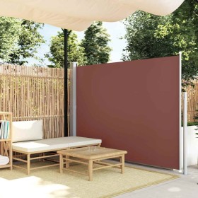 Toldo lateral retráctil de jardín marrón 170x300 cm en Sombrillas | Comprar online en Foru.es