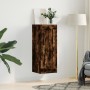 Armario de pared madera ingeniería roble ahumado 34,5x34x90 cm de vidaXL, Aparadores - Ref: Foro24-830489, Precio: 48,76 €, D...