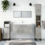 Armario de baño con espejo madera de ingeniería gris hormigón de vidaXL, Muebles de baño - Ref: Foro24-833887, Precio: 69,94 ...