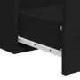 Badezimmerschrank mit Spiegelholz schwarz von vidaXL, Badezimmermöbel - Ref: Foro24-833880, Preis: 61,08 €, Rabatt: %