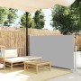 Toldo lateral retráctil de jardín gris 100x500 cm en Sombrillas | Comprar online en Foru.es