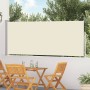 Toldo lateral retráctil de jardín color crema 120x500 cm en Sombrillas | Comprar online en Foru.es
