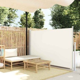 Toldo lateral retráctil de jardín color crema 140x500 cm en Sombrillas | Comprar online en Foru.es
