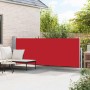 Toldo lateral retráctil de jardín rojo 140x500 cm en Sombrillas | Comprar online en Foru.es