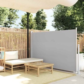 Toldo lateral retráctil de jardín gris 140x500 cm en Sombrillas | Comprar online en Foru.es