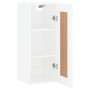 Armario de pared madera de ingeniería blanco 34,5x34x90 cm de vidaXL, Aparadores - Ref: Foro24-830516, Precio: 50,02 €, Descu...