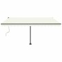 Toldo de pie automático crema 400x350 cm en Toldos | Comprar online en Foru.es