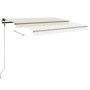Toldo de pie automático crema 400x350 cm en Toldos | Comprar online en Foru.es