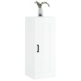 Armario de pared madera ingeniería blanco brillo 34,5x34x90 cm de vidaXL, Aparadores - Ref: Foro24-830502, Precio: 52,78 €, D...