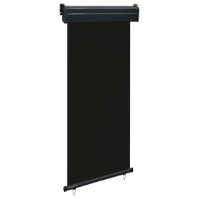 Toldo lateral de balcón negro 85x250 cm en Sombrillas | Comprar online en Foru.es