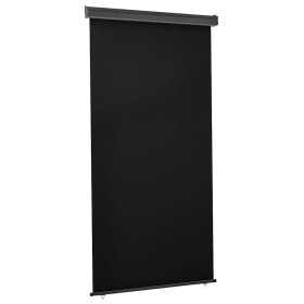 Toldo lateral de balcón negro 125x250 cm en Sombrillas | Comprar online en Foru.es
