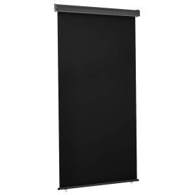 Toldo lateral de balcón negro 125x250 cm en Sombrillas | Comprar online en Foru.es