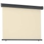 Toldo lateral de balcón color crema 125x250 cm en Sombrillas | Comprar online en Foru.es