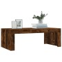 Mesa de centro madera de ingeniería roble ahumado 102x50x36 cm de vidaXL, Mesas de centro - Ref: Foro24-823371, Precio: 52,49...