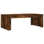 Mesa de centro madera de ingeniería roble ahumado 102x50x36 cm de vidaXL, Mesas de centro - Ref: Foro24-823371, Precio: 52,49...