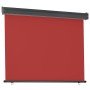Toldo lateral de balcón rojo 125x250 cm en Sombrillas | Comprar online en Foru.es