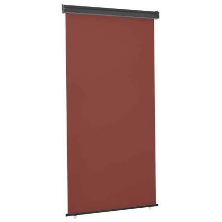 Toldo lateral de balcón marrón 125x250 cm en Sombrillas | Comprar online en Foru.es