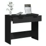 Mesa consola madera de ingeniería negro 90x36x75 cm de vidaXL, Mesas auxiliares - Ref: Foro24-811332, Precio: 54,50 €, Descue...