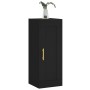 Armario de pared madera de ingeniería negro 34,5x34x90 cm de vidaXL, Aparadores - Ref: Foro24-830485, Precio: 57,17 €, Descue...