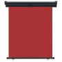 Toldo lateral de balcón rojo 145x250 cm en Sombrillas | Comprar online en Foru.es