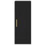 Armario de pared madera de ingeniería negro 34,5x34x90 cm de vidaXL, Aparadores - Ref: Foro24-830485, Precio: 57,17 €, Descue...