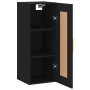 Armario de pared madera de ingeniería negro 34,5x34x90 cm de vidaXL, Aparadores - Ref: Foro24-830485, Precio: 57,17 €, Descue...