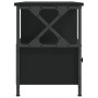 Mueble de TV hierro y madera contrachapada negro 102x33x45 cm de vidaXL, Muebles TV - Ref: Foro24-831788, Precio: 75,76 €, De...