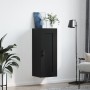Armario de pared madera de ingeniería negro 34,5x34x90 cm de vidaXL, Aparadores - Ref: Foro24-830501, Precio: 51,55 €, Descue...