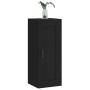 Armario de pared madera de ingeniería negro 34,5x34x90 cm de vidaXL, Aparadores - Ref: Foro24-830501, Precio: 51,55 €, Descue...