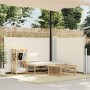 Toldo lateral retráctil color crema 100x600 cm en Sombrillas | Comprar online en Foru.es