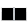Toldo lateral retráctil negro 120x600 cm en Sombrillas | Comprar online en Foru.es