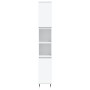 Armario de baño madera contrachapada blanco 30x30x190 cm de vidaXL, Tocadores de baño - Ref: Foro24-831524, Precio: 103,85 €,...