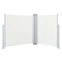 Toldo lateral retráctil color crema 120x600 cm en Sombrillas | Comprar online en Foru.es