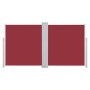 Toldo lateral retráctil rojo 120x600 cm en Sombrillas | Comprar online en Foru.es