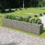 Arriate de gaviones de acero 540x90x100 cm en Macetas y jardineras | Comprar online en Foru.es