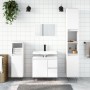 Armario de baño madera contrachapada blanco 30x30x190 cm de vidaXL, Tocadores de baño - Ref: Foro24-831532, Precio: 96,13 €, ...