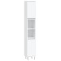 Armario de baño madera contrachapada blanco 30x30x190 cm de vidaXL, Tocadores de baño - Ref: Foro24-831532, Precio: 96,13 €, ...