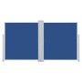 Toldo lateral retráctil azul 140x600 cm en Sombrillas | Comprar online en Foru.es