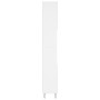 Armario de baño madera contrachapada blanco 30x30x190 cm de vidaXL, Tocadores de baño - Ref: Foro24-831532, Precio: 96,13 €, ...