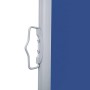 Toldo lateral retráctil azul 140x600 cm en Sombrillas | Comprar online en Foru.es