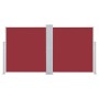 Toldo lateral retráctil rojo 170x600 cm en Sombrillas | Comprar online en Foru.es
