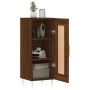 Aparador madera de ingeniería marrón roble 34,5x34x90 cm de vidaXL, Aparadores - Ref: Foro24-830435, Precio: 62,29 €, Descuen...
