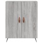 Aparador alto madera contrachapada gris sonoma 69,5x34x180 cm de vidaXL, Aparadores - Ref: Foro24-3189227, Precio: 137,53 €, ...