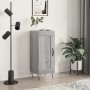 Aparador madera de ingeniería gris Sonoma 34,5x34x90 cm de vidaXL, Aparadores - Ref: Foro24-830442, Precio: 58,65 €, Descuent...