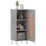 Aparador madera de ingeniería gris Sonoma 34,5x34x90 cm de vidaXL, Aparadores - Ref: Foro24-830442, Precio: 58,65 €, Descuent...