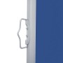 Toldo lateral retráctil azul 140x1000 cm en Sombrillas | Comprar online en Foru.es