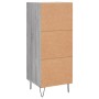 Aparador madera de ingeniería gris Sonoma 34,5x34x90 cm de vidaXL, Aparadores - Ref: Foro24-830442, Precio: 58,65 €, Descuent...